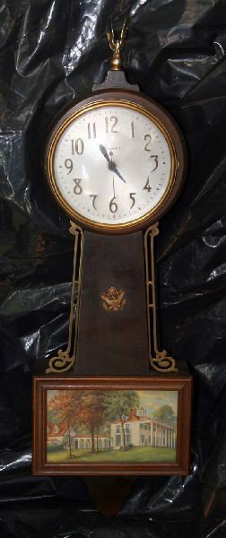 Antique American Sessions Banjo Clock- Sold As Is: Antique American Sessions Banjo Clock (All Clocks are Sold "As Is" and may need Restoration) - Thank you for viewing this Item. We hope that you are successful in your bidding. For over 30 years we