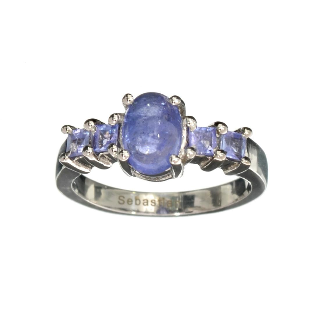 APP: 1k Fine Jewelry 1.40CT Oval Cut Tanzanite And Sterling Silver Ring: Gov. File: H-20595 Fine Jewelry 1.40CT Oval Cut Tanzanite And Sterling Silver Ring Retail Replacement Value: $1.0K Asset Type: Sterling Silver Ring Shipping: $19.95