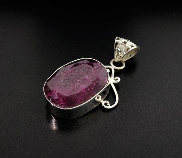 APP: 16.4k 43.66CT Ruby & Sterling Silver Pendant: 43.66CT Ruby and Sterling Silver Pendant - Appraisal Value: $16.4K - Bid with utmost confidence from GovernmentAuction.com. We have been in business for over 35 years, and pride ourselves on perfect c
