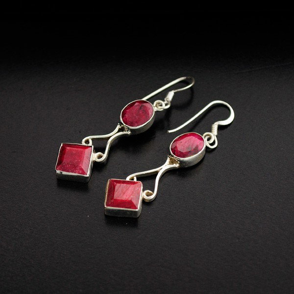 APP: 4.3k 8.79CT Ruby & Sterling Silver Earrings: 8.79CT Ruby and Sterling Silver Earrings - Appraisal Value: $4.3K - Bid with utmost confidence from GovernmentAuction.com. We have been in business for over 35 years, and pride ourselves on perfect cu