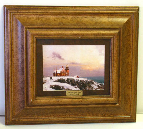 THOMAS KINKADE Thomas Kinkade, Museum Framed Print: Thomas Kinkade Thomas Kinkade , Museum Framed Print - Bid with utmost confidence from GovernmentAuction.com. We have been in business for over 35 years, and pride ourselves on perfect customer service