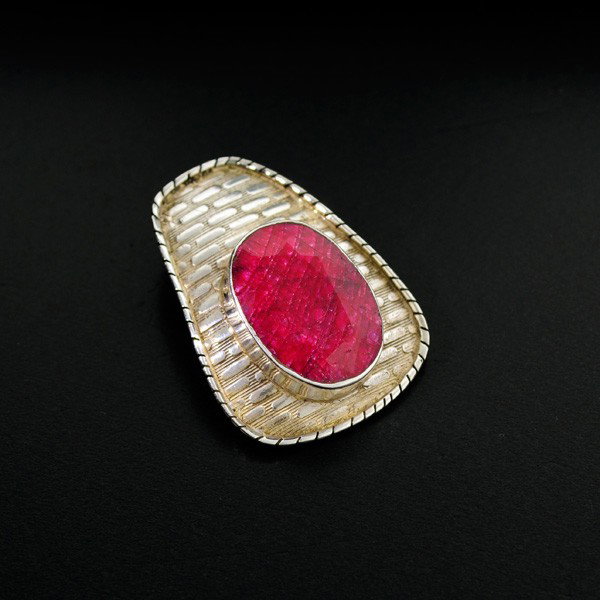 APP: 6.2k 15.60CT Ruby & Sterling Silver Pendant: 15.60CT Ruby and Sterling Silver Pendan - Appraisal Value: $6.1K - Bid with utmost confidence from GovernmentAuction.com. We have been in business for over 35 years, and pride ourselves on perfect cus