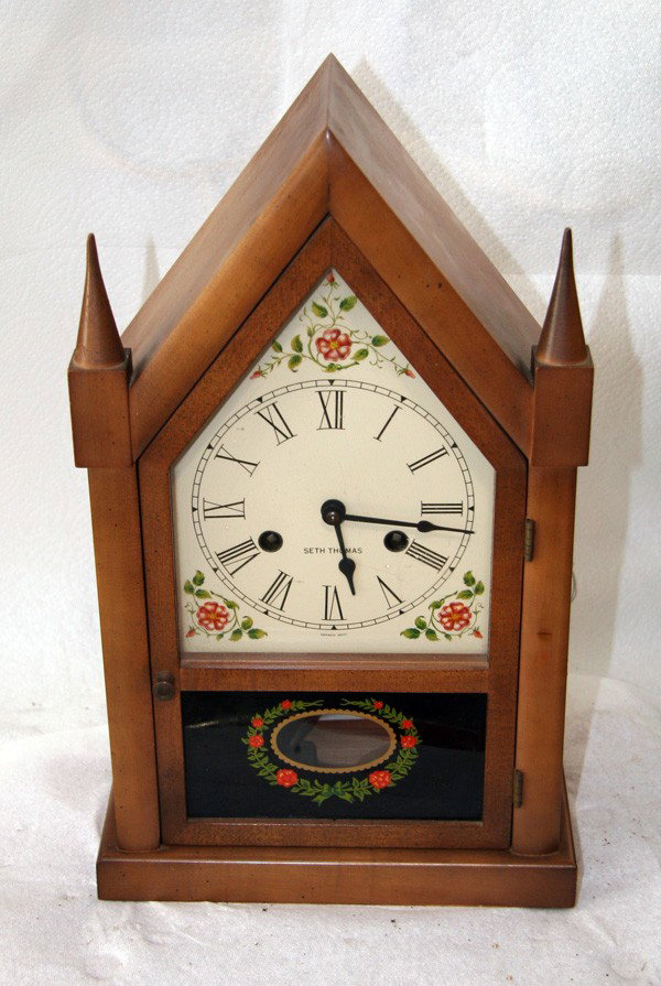 Antique American Seth Thomas Clock- Sold As Is: Antique American Seth Thomas Clock (All Clocks are Sold "As Is" and may need Restoration) - Thank you for viewing this Item. We hope that you are successful in your bidding. For over 30 years we ha