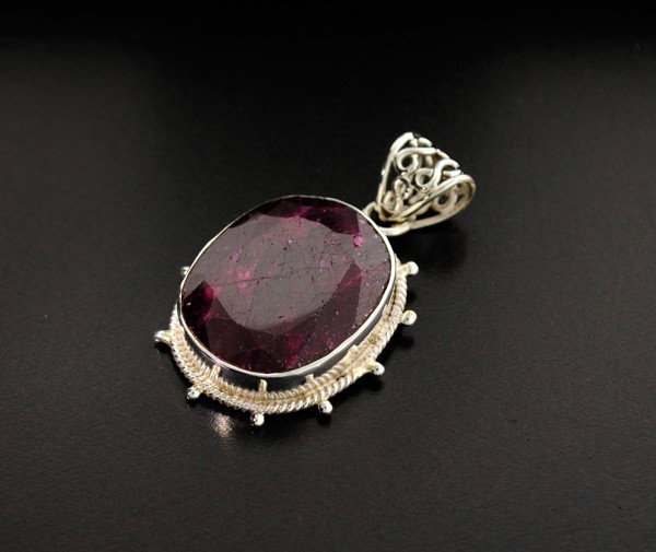 APP: 18.9k 50.85CT Ruby & Sterling Silver Pendant: 50.85CT Ruby and Sterling Silver Pendant - Appraisal Value: $18.8K - Bid with utmost confidence from GovernmentAuction.com. We have been in business for over 35 years, and pride ourselves on perfect c