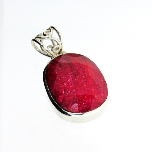 APP: 12k 32.33CT Ruby & Sterling Silver Pendant: 32.33CT Ruby and Sterling Silver Pendan - Appraisal Value: $12.0K - Bid with utmost confidence from GovernmentAuction.com. We have been in business for over 35 years, and pride ourselves on perfect cu