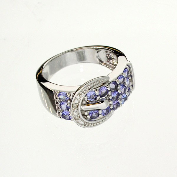 APP: 2.8k 18 kt. Silver, 1.25CT Tanzanite Ring: 18 kt. Silver, 1.25CT Tanzanite Ring - Appraisal Value: $2.8K - Bid with utmost confidence from GovernmentAuction.com. We have been in business for over 35 years, and pride ourselves on perfect custom
