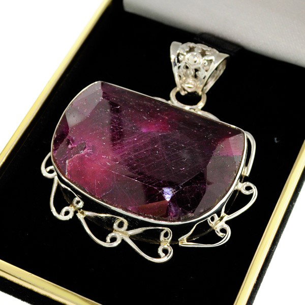 APP: 28.1k 104.36CT Ruby & Sterling Silver Pendant: 104.36CT Ruby and Sterling Silver Pendant - Appraisal Value: $28.1K - Bid with utmost confidence from GovernmentAuction.com. We have been in business for over 35 years, and pride ourselves on perfect 