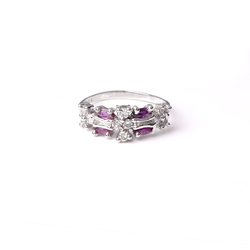 APP: 1.1k Fine Jewelry 0.75CT Ruby And Topaz Platinum Over Sterling Silver Ring: Gov. File: H-00224 Fine Jewelry 0.75CT Ruby And Topaz Platinum Over Sterling Silver Ring Retail Replacement Value: $1.1K Asset Type: Sterling Silver Ring Shipping: $19.95