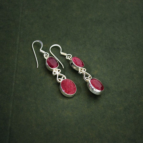 APP: 5.2k 10.95CT Ruby & Sterling Silver Earrings: 10.95CT Ruby and Sterling Silver Earrings - Appraisal Value: $5.2K - Bid with utmost confidence from GovernmentAuction.com. We have been in business for over 35 years, and pride ourselves on perfect c