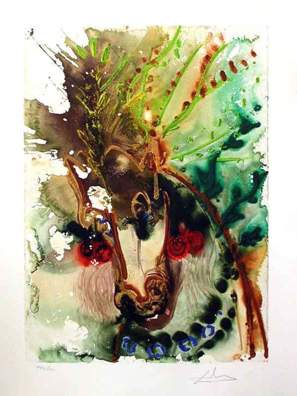 SALVADOR DALI Bucephale Print, Limited Edition: SALVADOR DALI: Bucephale Print - Bid with utmost confidence from GovernmentAuction.com. We have been in business for over 35 years, and pride ourselves on perfect customer service.