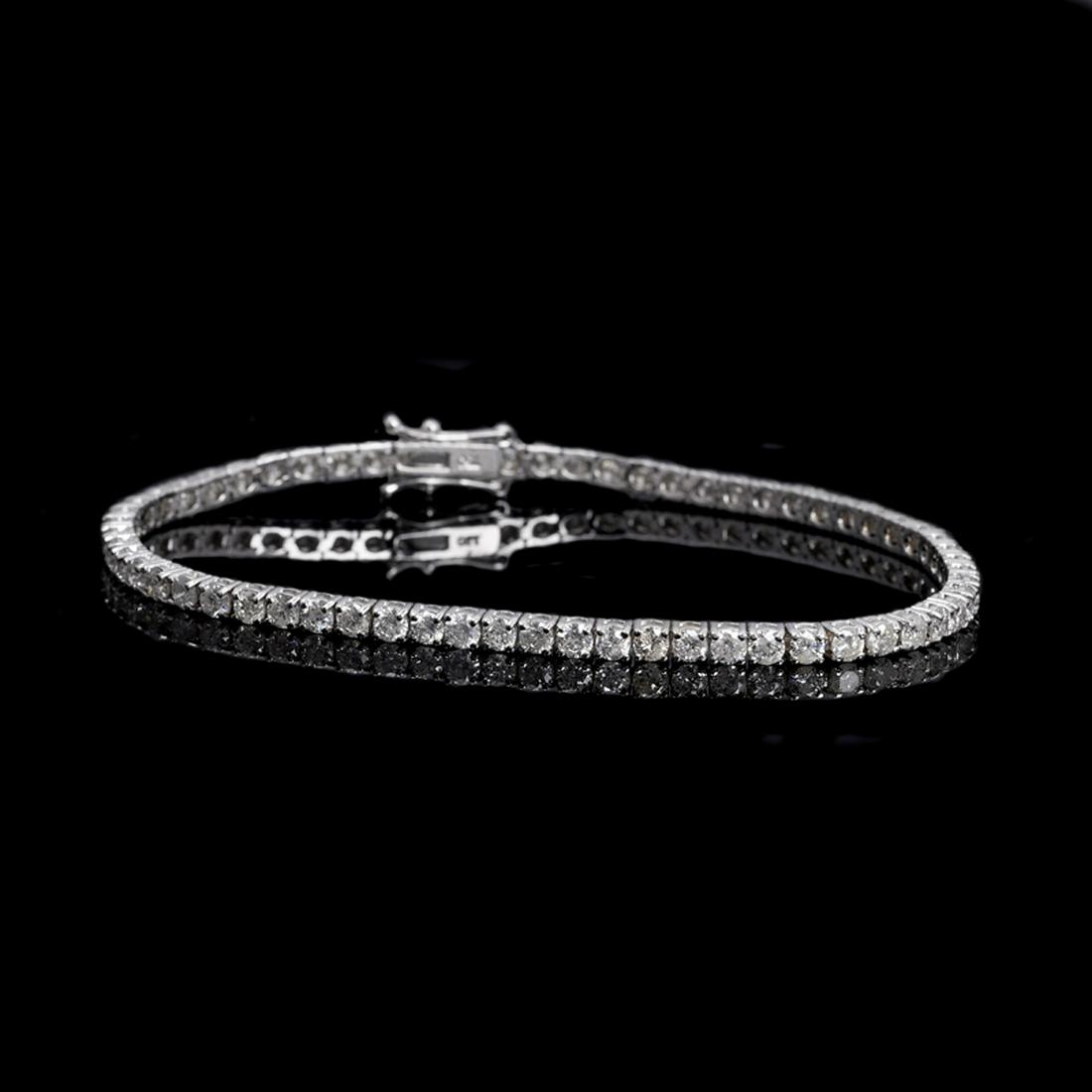 APP: 11.6k *Fine Jewelry 18KT. White Gold, 5.03CT Round Brilliant Cut Diamond Tennis Bracelet (VGN: Gov. File: H-46499 *Fine Jewelry 18KT. White Gold, 5.03CT Round Brilliant Cut Diamond Tennis Bracelet (VGN A-35) (Vault V) Retail Replacement Value: $11.6K Asset Type: 18KT. Bracelet Shipping: $19.95