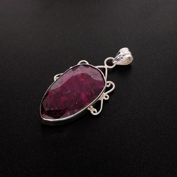 APP: 24.5k 91.76CT Ruby & Sterling Silver Pendant: 91.76CT Ruby and Sterling Silver Pendant - Appraisal Value: $24.4K - Bid with utmost confidence from GovernmentAuction.com. We have been in business for over 35 years, and pride ourselves on perfect c