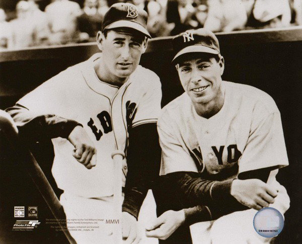 Ted Williams & Joe DiMaggio Photo: Ted Williams and Joe DiMaggio Photo - Bid with utmost confidence from GovernmentAuction.com. We have been in business for over 35 years, and pride ourselves on perfect customer service.