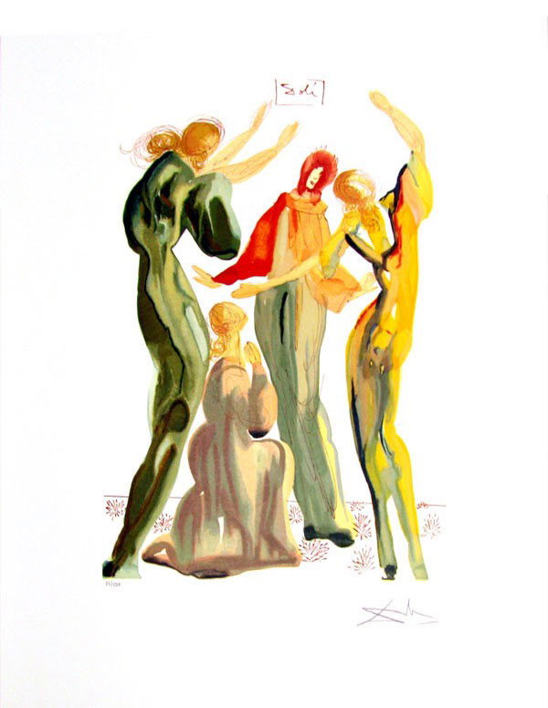 SALVADOR DALI La Danse Print, Limited Edition: SALVADOR DALI: La Danse Print - Bid with utmost confidence from GovernmentAuction.com. We have been in business for over 35 years, and pride ourselves on perfect customer service.