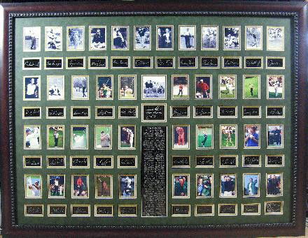 Golf Masters Plate Signed - 1934 to 2011: Golf Masters Plate Signed - Thank you for viewing this Item. We hope that you are successful in your bidding. For over 30 years we have given the best possible customer service to our 1000's of repeat