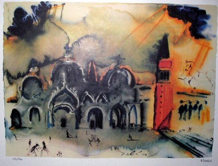 SALVADOR DALI Venice Reconstruction Print, Limited Edn: SALVADOR DALI: Venice Reconstruction Print - Bid with utmost confidence from GovernmentAuction.com. We have been in business for over 35 years, and pride ourselves on perfect customer service.