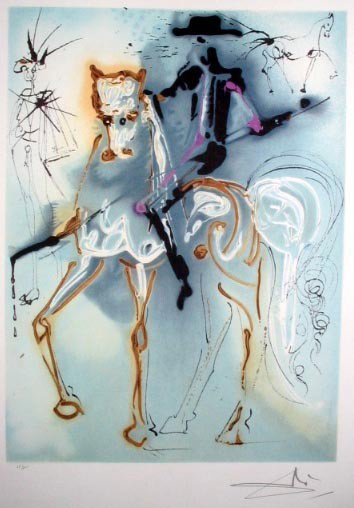 SALVADOR DALI La Picador Print, Limited Edition: SALVADOR DALI: La Picador Print - Bid with utmost confidence from GovernmentAuction.com. We have been in business for over 35 years, and pride ourselves on perfect customer service.