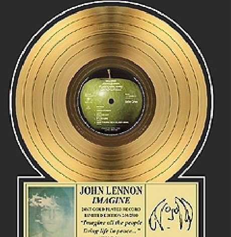 JOHN LENNON "Imagine" Gold LP-Limited Edition: JOHN LENNON "Imagine" - Bid with utmost confidence from GovernmentAuction.com. We have been in business for over 35 years, and pride ourselves on perfect customer service.
