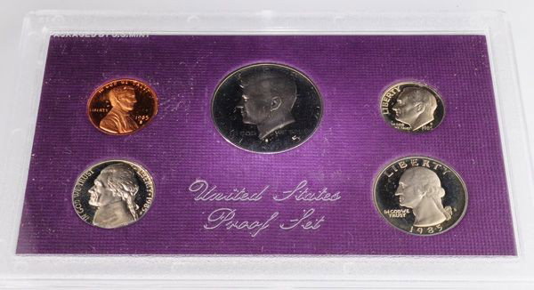 1985 United States Proof Set Coin - Investment: 1985 United States Proof Set Coin - Bid with utmost confidence from GovernmentAuction.com. We have been in business for over 35 years, and pride ourselves on perfect customer service.