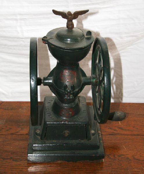 Early Coffee Grinder-All Original: Early Coffee Grinder All Original - Thank you for viewing this Item. We hope that you are successful in your bidding. For over 30 years we have given the best possible customer service to our 1000's o