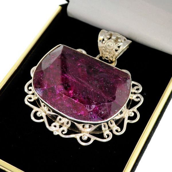 APP: 25.6k 94.90CT Ruby & Sterling Silver Pendant: 94.90CT Ruby and Sterling Silver Pendant - Appraisal Value: $25.6K - Bid with utmost confidence from GovernmentAuction.com. We have been in business for over 35 years, and pride ourselves on perfect c