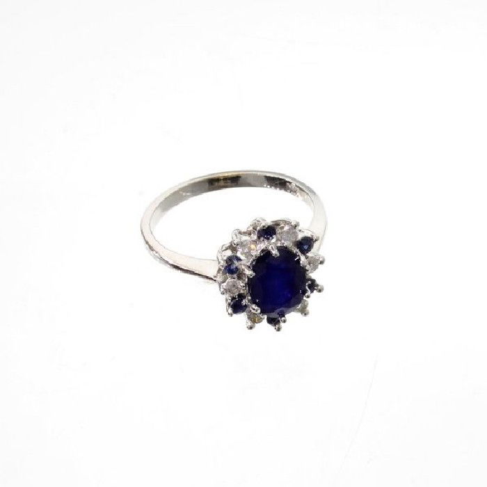 APP: 3k 14kt White Gold, 1CT Sapphire & Diamond Ring: 14 kt. White Gold, 1.15CT Blue Sapphire and Diamond Ring - Appraisal Value: $3.7K - Bid with utmost confidence from GovernmentAuction.com. We have been in business for over 35 years, and pride ourselv