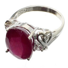 APP: 9.2k 8.93CT Ruby & Sterling Silver Ring: 8.93CT Ruby and Sterling Silver Ring - Appraisal Value: $9.1K - Bid with utmost confidence from GovernmentAuction.com. We have been in business for over 35 years, and pride ourselves on perfect custom