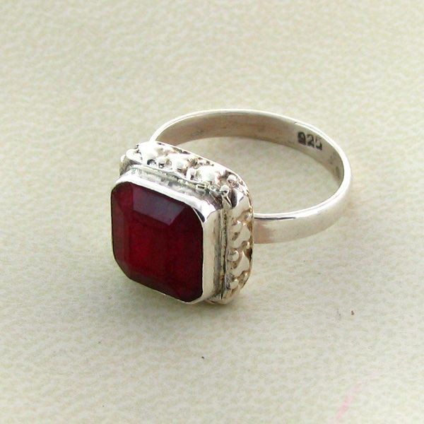 APP: 1.8k 7.11CT Ruby & Sterling Silver Ring: 7.11CT Ruby and Sterling Silver Ring - Appraisal Value: $1.7K - Bid with utmost confidence from GovernmentAuction.com. We have been in business for over 35 years, and pride ourselves on perfect custom