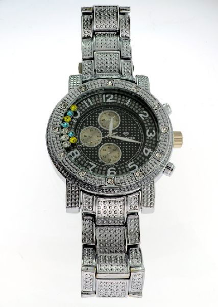 ICE MASTER Silver Color w/Multi Color Gems Men's Watch: ICE MASTER ( Silver Color ,Big Numbers W /Multi Color Gems ) Men's Watch - Bid with utmost confidence from GovernmentAuction.com. We have been in business for over 35 years, and pride ourselves on per