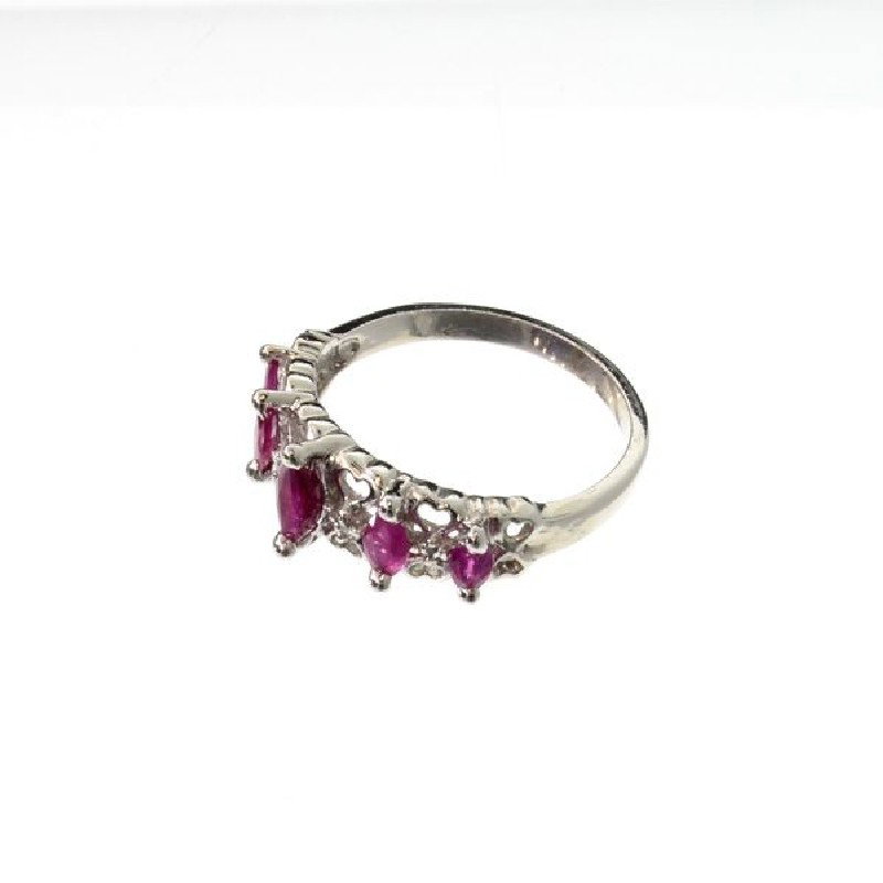 APP: 1k 0.56CT Ruby & Sterling Silver Ring: 0.56CT Ruby and Sterling Silver Ring - Appraisal Value: $0.9K - Bid with utmost confidence from GovernmentAuction.com. We have been in business for over 35 years, and pride ourselves on perfect custom