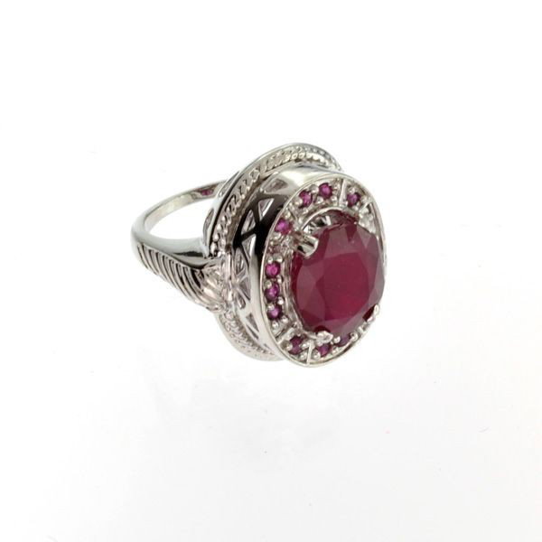 APP: 12.3k 10.27CT Ruby & Sterling Silver Ring: 10.27CT Ruby and Sterling Silver Ring - Appraisal Value: $12.3K