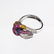 APP: 8k 18kt White Gold, 1CT Diamond & Sapphire Ring