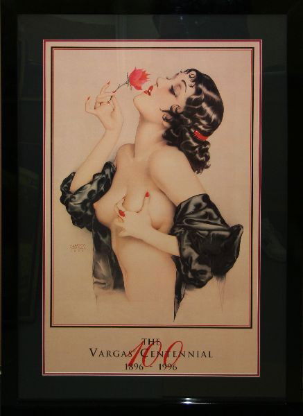 Alberto Vargas Exquisitely Musuem Framed & Matted Print: Alberto Vargas Exquisitely Museum Framed & Matted, Limited Edition & Numbered Print