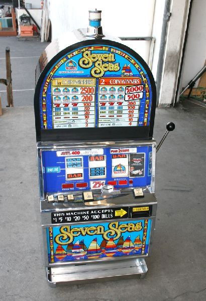 IGT S+ 2 COIN SEVEN SEAS 25 CENT SLOT MACHINE: IGT S+ 2 COIN SEVEN SEAS 25 CENT SLOT MACHINE