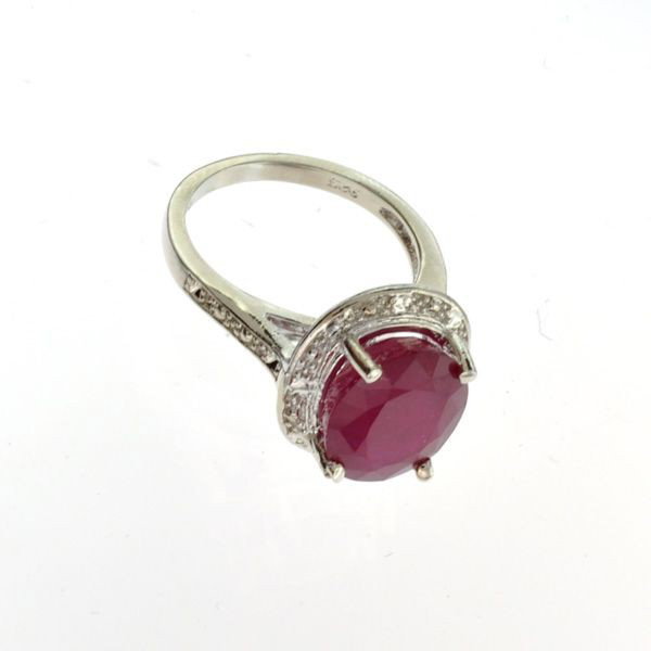 APP: 8.5k 6.38CT Ruby & Sterling Silver Ring: 6.38CT Ruby and Sterling Silver Ring - Appraisal Value: $8.5K - Bid with utmost confidence from GovernmentAuction.com. We have been in business for over 35 years, and pride ourselves on perfect custom