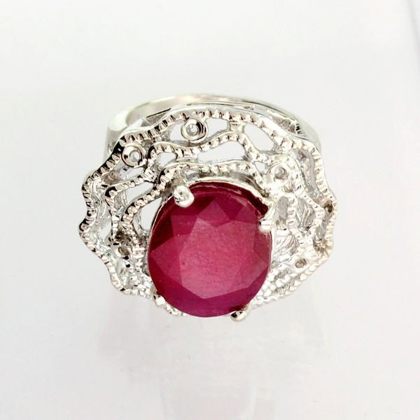 APP: 8.3k 9.60CT Ruby & Sterling Silver Ring: 9.60CT Ruby and Sterling Silver Ring - Appraisal Value: $8.3K - Bid with utmost confidence from GovernmentAuction.com. We have been in business for over 35 years, and pride ourselves on perfect custom