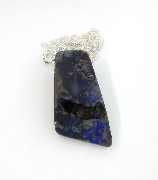 APP: 9.8k Boulder Opal & Sterling Silver Necklace: Boulder Opal and Sterling Silver Necklace - Appraisal Value: $9.8K - Bid with utmost confidence from GovernmentAuction.com. We have been in business for over 35 years, and pride ourselves on perfect c