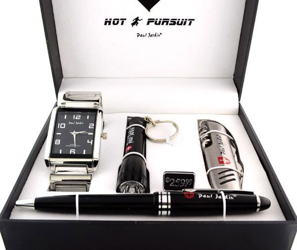 Paul Jardin (Hot Pursuit) Men's Accessory Set: Paul Jardin ( Hot Persuit) Designer Men's Accesory Set - Bid with utmost confidence from GovernmentAuction.com. We have been in business for over 35 years, and pride ourselves on perfect customer serv