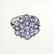 APP: 5.8k 18kt Silver, 3.82CT Tanzanite & Diamond Ring