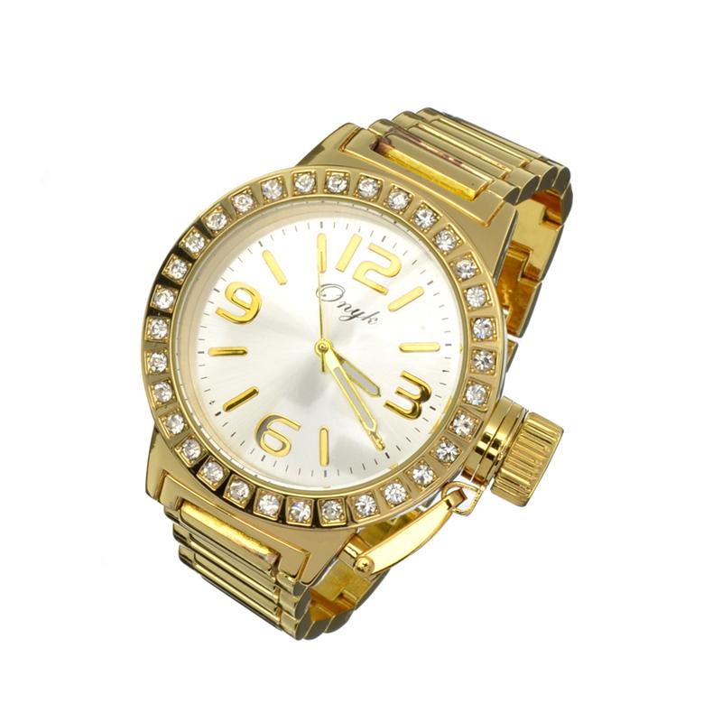 New Women's Onyk, Stainless Steel Back, Water Resistant, Quartz Movement, Metal Strap, Watch: Gov. File: H-14306 New Women's Onyk, Stainless Steel Back, Water Resistant, Quartz Movement, Metal Strap, Watch Asset Type: Onyk WatchShipping: $19.95