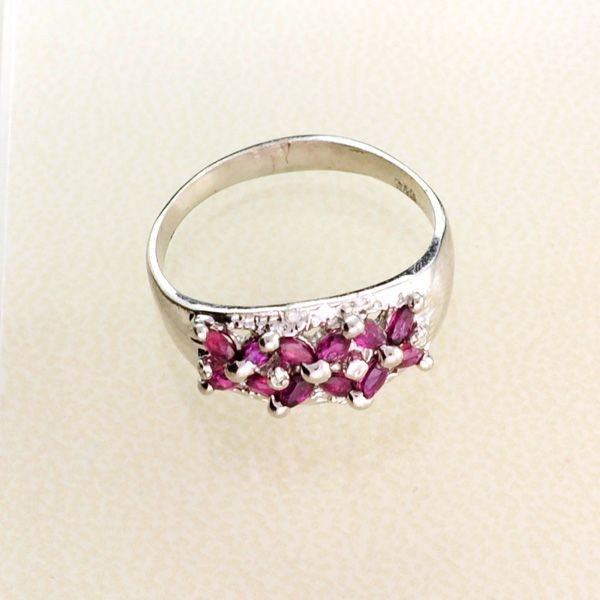 APP: 1.3k 1.34CT Ruby & Sterling Silver Ring: 1.34CT Ruby and Sterling Silver Ring - Appraisal Value: $1.3K