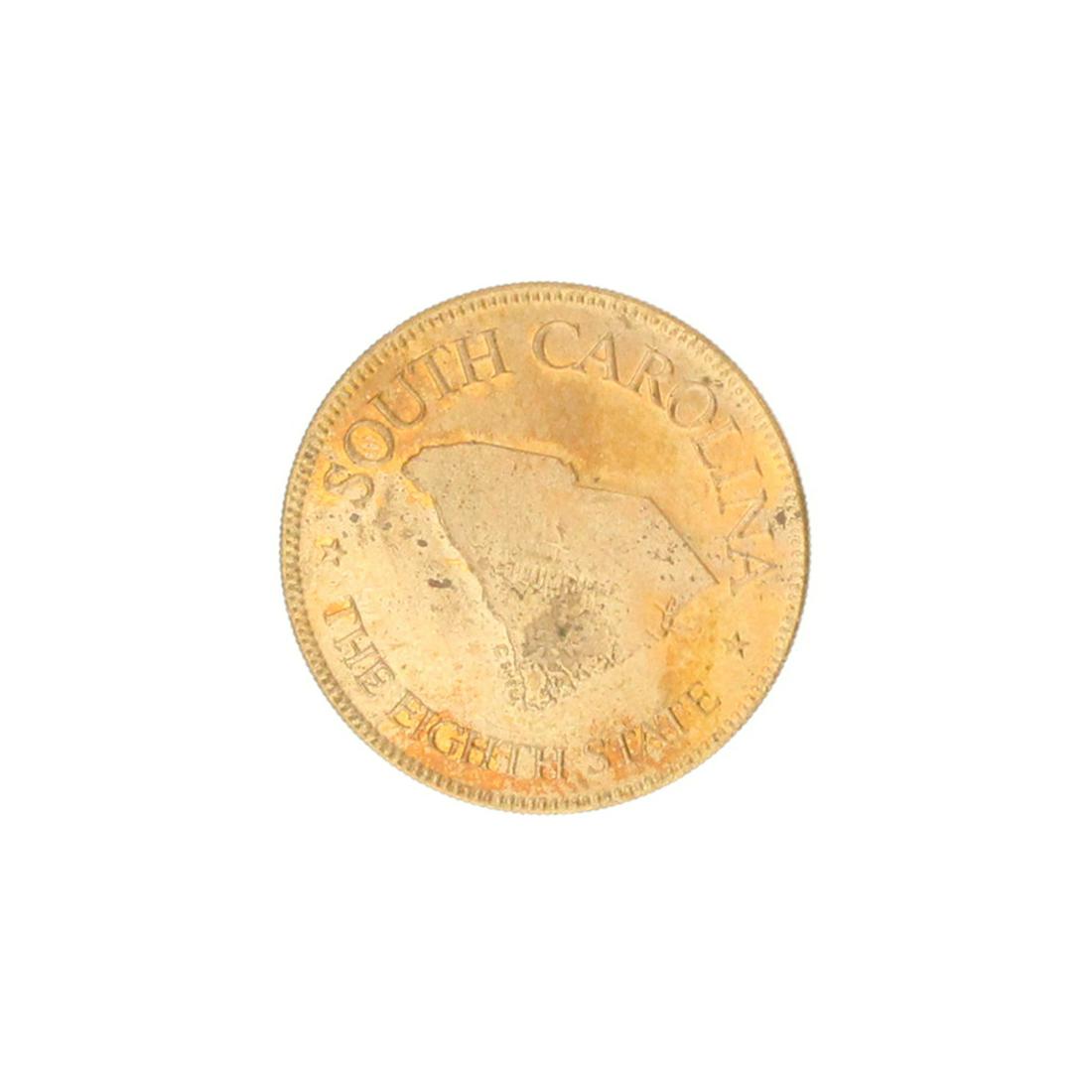 South Carolina State US Mint Commemorative Coin: Gov. File: C-65556 South Carolina State US Mint Commemorative Coin Asset Type: Commemorative Coin Shipping: $9.95