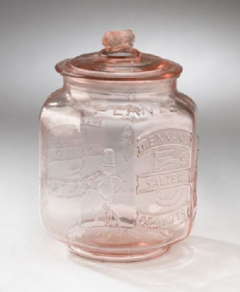 Peanut Jar - Large Pink: Peanut Jar - Large Pink