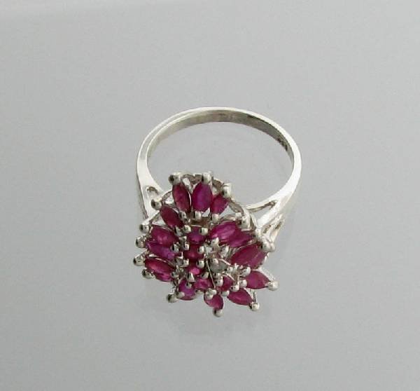 APP: 3k 2.12CT Ruby & Sterling Silver Ring: 2.12CT Ruby and Sterling Silver Ring - Appraisal Value: $3.0K