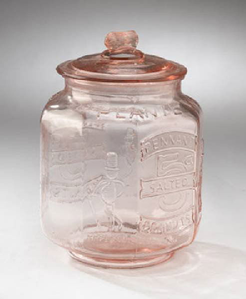 Peanut Jar - Large Pink: Peanut Jar - Large Pink