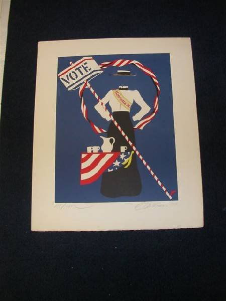 Robert Indiana Serigraph - "Gertrude S": Robert Indiana Serigraph - ''Gertrude S'' - Hand Signed & Numbered ==