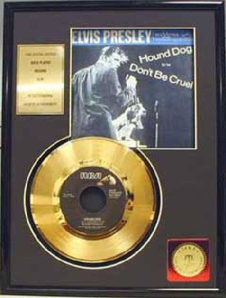 ELVIS PRESLEY ''Dont Be Cruel'' Gold Record: ELVIS PRESLEY "Dont Be Cruel"