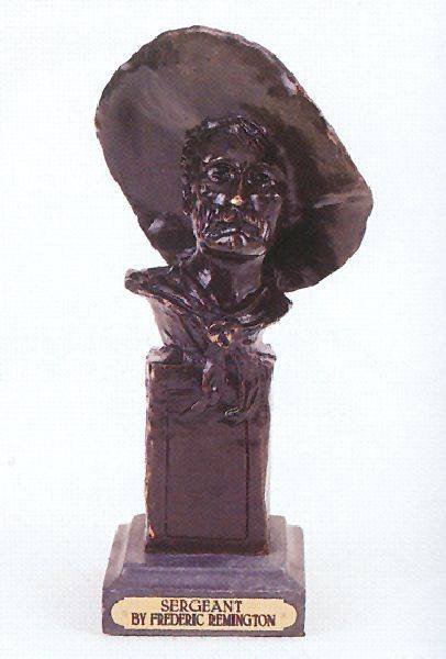Reissue ''Sergeant'' Bronze by Frederic Remington: Reissue "Sergeant" Bronze by Frederic Remington ==
