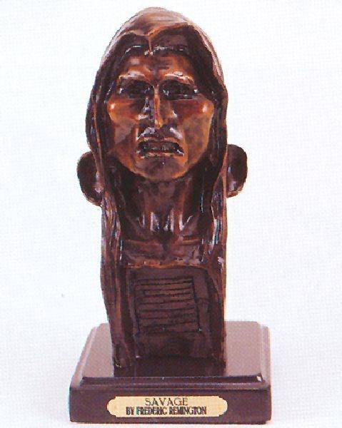 Reissue ''Savage'' Bronze by Frederic Remington: Reissue "Savage" Bronze by Frederic Remington ==