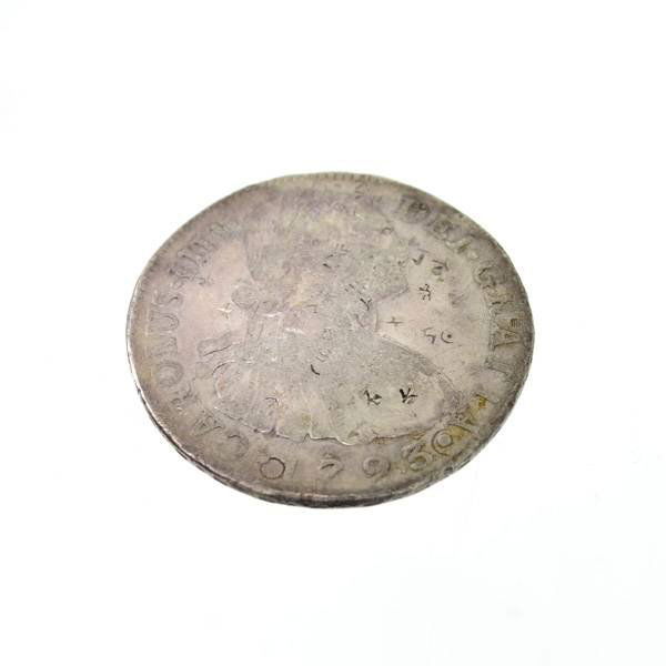 1793 Eight Reales First Silver Dollar Coin - Investment: 1793 Eight Reales First Silver Dollar Coin